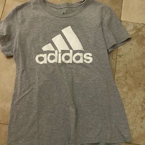 Grey Adidas shirt